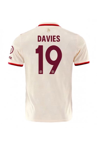 Bayern Munich Alphonso Davies #19 Fotballdrakt Tredje Klær 2024-25 Korte ermer Bayern Munich Alphonso Davies #19 Fotballdrakt Tredje Klær 2024-25 Korte ermer